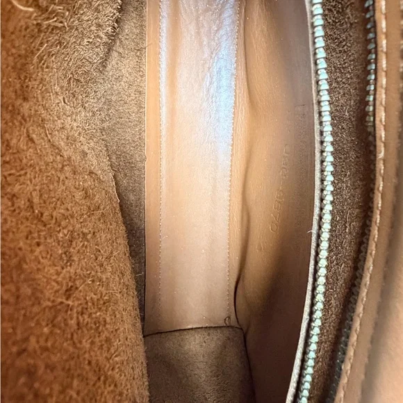 Coach Vintage Court Bag 9870 British Tan Original Hangtag Crossbody USA - Picture 11 of 16